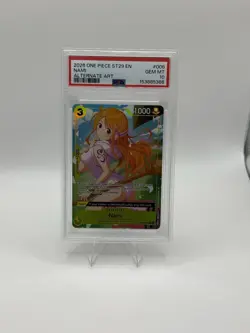 One Piece Nami ST29-008 ALT ART PSA 10 - Image 1