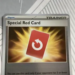 Special Red Card 082/086 Me04: Chaos Rising Reverse Holo NM - Image 3