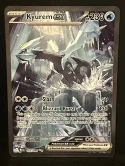 Pokemon TCG Kyurem EX Black Bolt Sir Special Illustration Card 165/086 Near Mint - Image 2