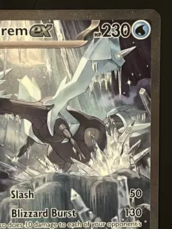 Pokemon TCG Kyurem EX Black Bolt Sir Special Illustration Card 165/086 Near Mint - Image 4