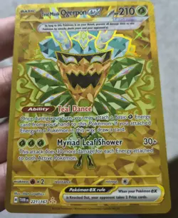 Pokemon Card - Teal Mask Ogerpon EX -Twilight Masquerade -221/167 -Hyper Rare - Image 3