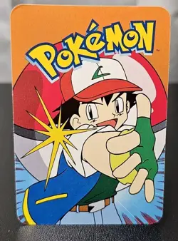 Pikachu #025 2000 Pokemon Vending Prism Holo Sticker Card - Image 2