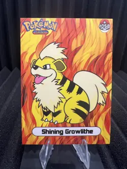 Shining Growlithe #58 - Shiny Infinity Set 2024 - Pokemon Card NM - Image 1