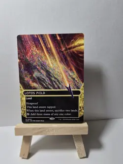 Lotus Field (0023) (Borderless) - Near Mint MTG Stellar Sights - Image 1