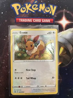 Pokemon Card #SWSH095 Eevee Promo Galaxy🌀 Swirl 🌀 Near Mint TCG 2021 - Image 1