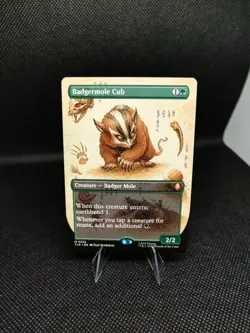 Badgermole Cub (Borderless) Avatar: The Last Airbender Regular - Image 1