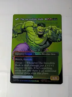 MTG Bruce Banner (Borderless) Foil (0359) Marvel Super Heroes NM/MINT - Image 2