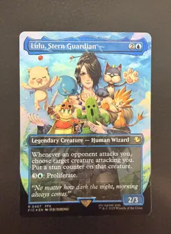 MTG Final Fantasy Lulu, Stern Guardian Chocobo Track Foil - Image 1