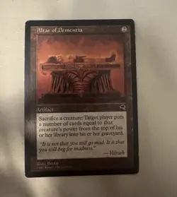 Altar of Dementia Magic: The Gathering Tempest Rare Regular English 276 - Image 1