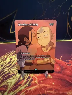Heartbeat of Spring (Borderless) Avatar: The Last Airbender: Eternal-Legal Foil - Image 1