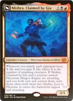 Magic | The Brothers' War | Mishra, Claimed by Gix | 216 | NM - Image 1