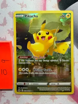 Pokemon TCG Pikachu GG30/GG70 Galarian Gallery Rare Holo NM - Image 1