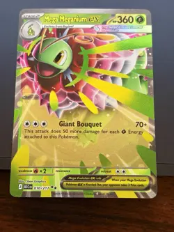 Pokemon TCG - Mega Meganium ex 010/217 Holo, ME:Ascended Heroes - Image 1
