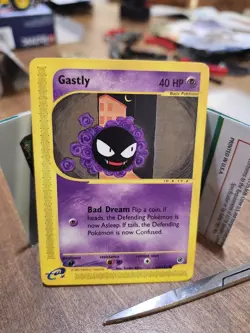 Gastly 109/165 Expedition Base Set Regular Pokemon TCG Card - Image 1