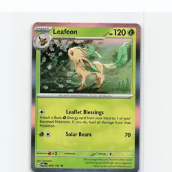 Leafeon 005/131 Holo Rare Prismatic Evolutions Pokemon Near Mint - Image 1