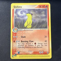 Pokemon TCG - Quilava - 51/100 - Uncommon Ex Sandstorm LP -c - Image 1