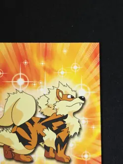 Arcanine #59 - Topps Series TV Animation Pokemon 1999 Black Logo Non Holo - Image 4