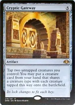 Magic | Dominaria Remastered | Cryptic Gateway | 218 | NM - Image 1
