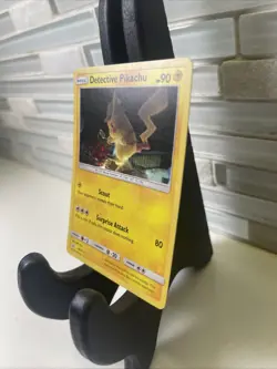 Detective Pikachu Detective Pikachu 10/18 Holo Pokemon - Image 4
