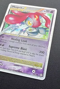 Mesprit LV.X 143/146 Legends Awakened Holo Ultra Rare 2008 Pokemon TCG - Image 3