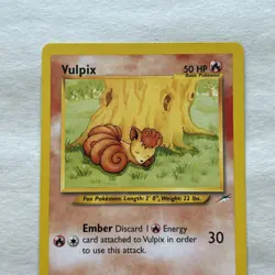 Vulpix 91/105 Neo Destiny - Common Pokemon Card - NM - Image 3