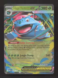 Mega Venusaur ex 003/132 Double Rare Mega Evolution Pokemon Near Mint - Image 1