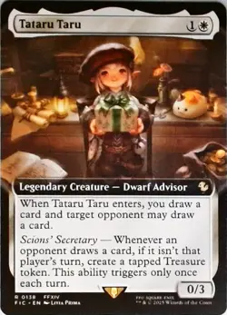 Magic | Commander: FINAL FANTASY | Tataru Taru (Extended Art) | 138 | NM - Image 1