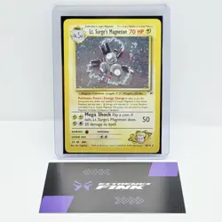 CARTA POKEMON LT. SURGE‘S MAGNETON HOLO 8/132 - ENG - GYM HEROES - EXCELLENT - Image 1
