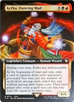 Magic | Commander: FINAL FANTASY | Kefka, Dancing Mad (Extended Art) | 174 | NM - Image 1