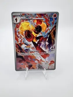 Pokemon TCG Armarouge 086/084 PBL EN Full Art Holo Illustration Rare English - Image 1