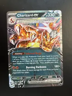 Charizard ex -196 196 Holo Promo Scarlet & Violet Promo Pokemon Holo - Image 1