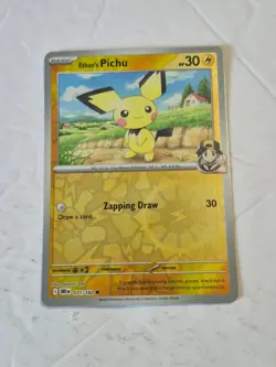 Ethan's Pichu 071/182 Common Destined Rivals Pokemon Reverse Holo Near Mint - Image 1
