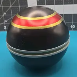 Luxury Ball Pokemon Collectible Tin Grey Pokeball Cosplay Empty E22 - Image 3