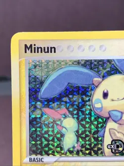 Pokemon TCG Minun 41/107 EX Deoxys Reverse Holo Stamped 2005 HP - Image 2