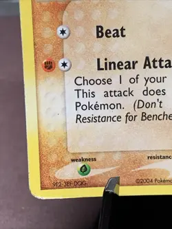 Pokemon TCG Cubone 60/112 EX FireRed & LeafGreen Reverse Holo Rare VTG 2004 - Image 5