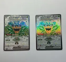 Pokemon Teal Mask Ogerpon ex 190/167 Twilight Masquerade Holo Lot (2) - Image 1