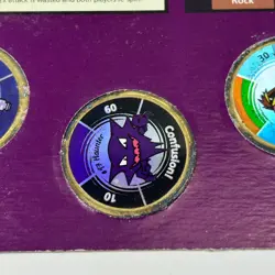 1999 Pokemon Battling Coin Game Hasbro Pidgy#16 Haunter #93 Shellder #90 - Image 4