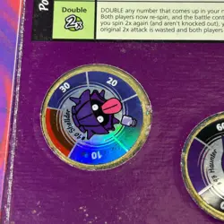 1999 Pokemon Battling Coin Game Hasbro Pidgy#16 Haunter #93 Shellder #90 - Image 5