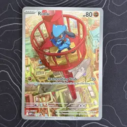 Pokemon TCG Riolu 010 Me: Mega Evolution Black Star Promo NM The Pokemon Company - Image 2