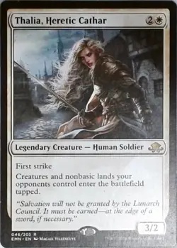 Magic | Eldritch Moon | Thalia, Heretic Cathar | 46 | NM - Image 1
