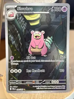 Pokemon TCG Slowbro IR 090/084, Pitch Black Holo, Fast Shipping - Image 1
