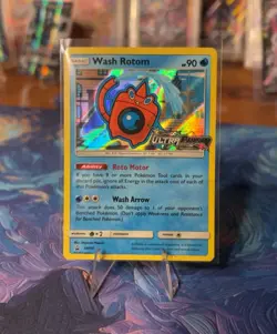 Wash Rotom SM94 SM Prerelease Promo Holo Pokemon TCG English HP 90 - Image 1