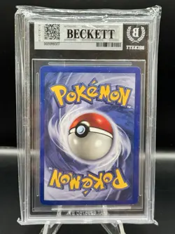 Pokemon 1999 Base Set Unlimited Blastoise Holo Rare #2/102 BGS 8 English - Image 2
