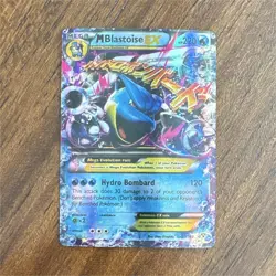 The Pokemon Company M Blastoise EX Full Art Holo Ultra Rare 30/146 XY 2014 EN - Image 1
