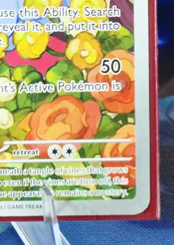 Pokemon TCG Erika's Tangela - 218/217 Illustration Rare ME: Ascended Heroes NM - Image 2