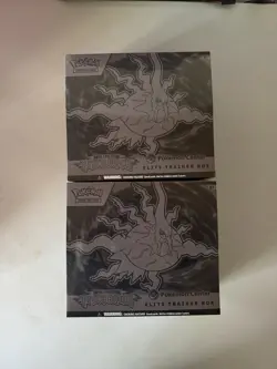 Two Pokemon Pitch Black Elite Trainer Boxes Pokemon Center PKC ETB New Sealed - Image 1