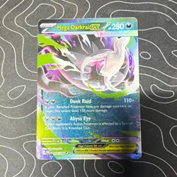 Pokemon Pitch Black - Mega Darkrai EX - Ultra Rare Holo English - 048/084 - Image 1