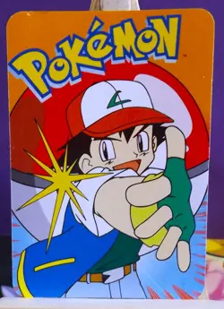 POKEMON POCKET MONSTERS VENDING PRISM STICKER 25 PIKACHU M 2000 NINTENDO - Image 2