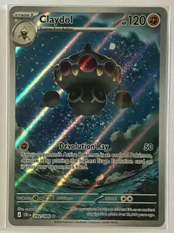 Claydol 092/086 Holo Illustration Rare ME04 Chaos Rising Pokemon NM - Image 1