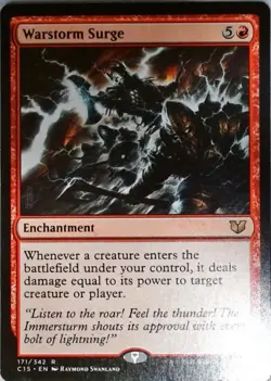 Magic | Commander 2015 | Warstorm Surge | 171 | NM - Image 1